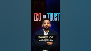 Why Leaders Fail at Delegation | Ego vs Trust | Leadership Tips by Santosh Kanse