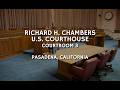 Pasadena Courtroom 3 9:00 AM Thursday 5/21