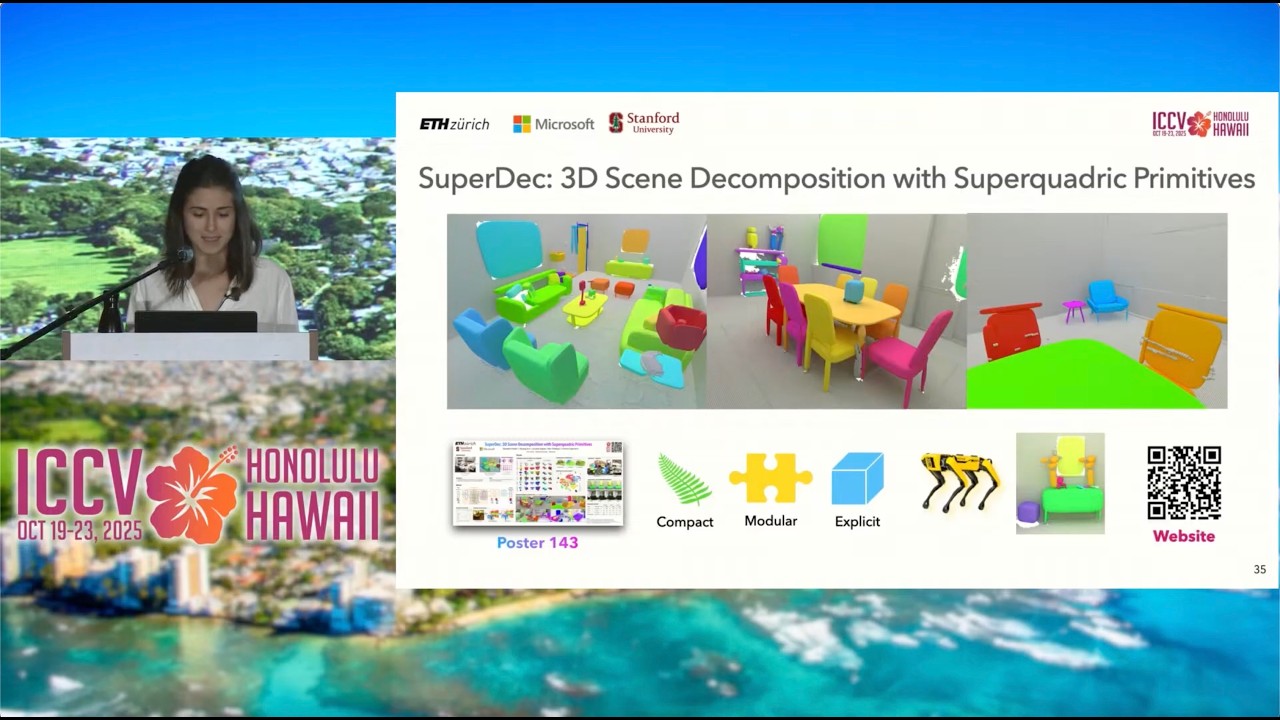 [ICCV 2025] SuperDec: 3D Scene Decomposition with Superquadric Primitives