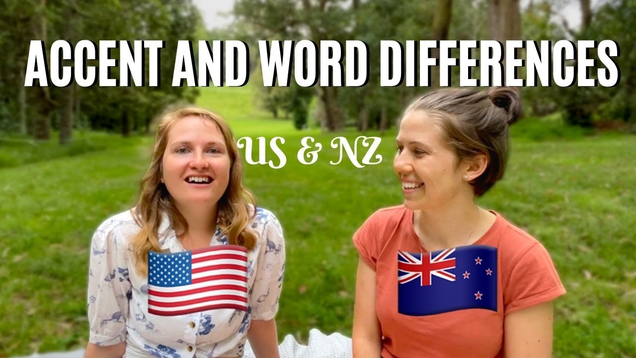 US and NZ Accent and Word Differences American vs Kiwi accents YouTube