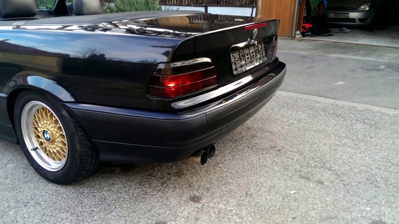 Bmw 6 318i Cabrio Eisenmann Youtube