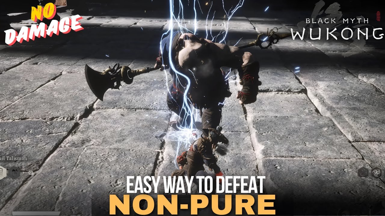 Black Myth: Wukong - How to Kill Non-Pure (Easy Way)