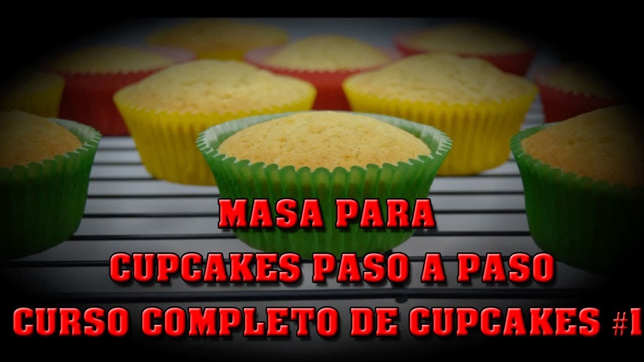 ▷ Receta de Cupcakes de Vainilla | Cupcakes y Tartas