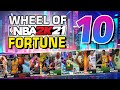 Wheel of NBA 2K Fortune 10