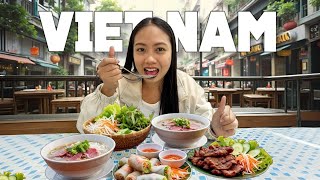 We Tried the BEST Vietnamese Food!  The Top 4 Dishes You HAVE to Eat in Hanoi! 🇻🇳