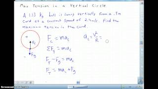 Max Tension Vertical Circle