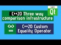 C++ 20 Spaceship (Three way comparison) Operator Demystified - Ep04 : Custom Equality Operator