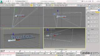 3ds Max 2015 Essential Training #101  keys timeline