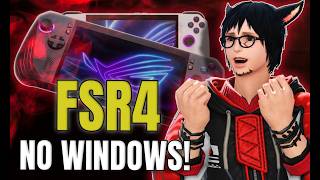 FSR4 no Windows mudou tudo! | Como configurar nos jogos do seu Portátil 💪