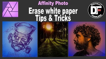 Affinity Photo’s Erase White Paper Tips and Tricks.