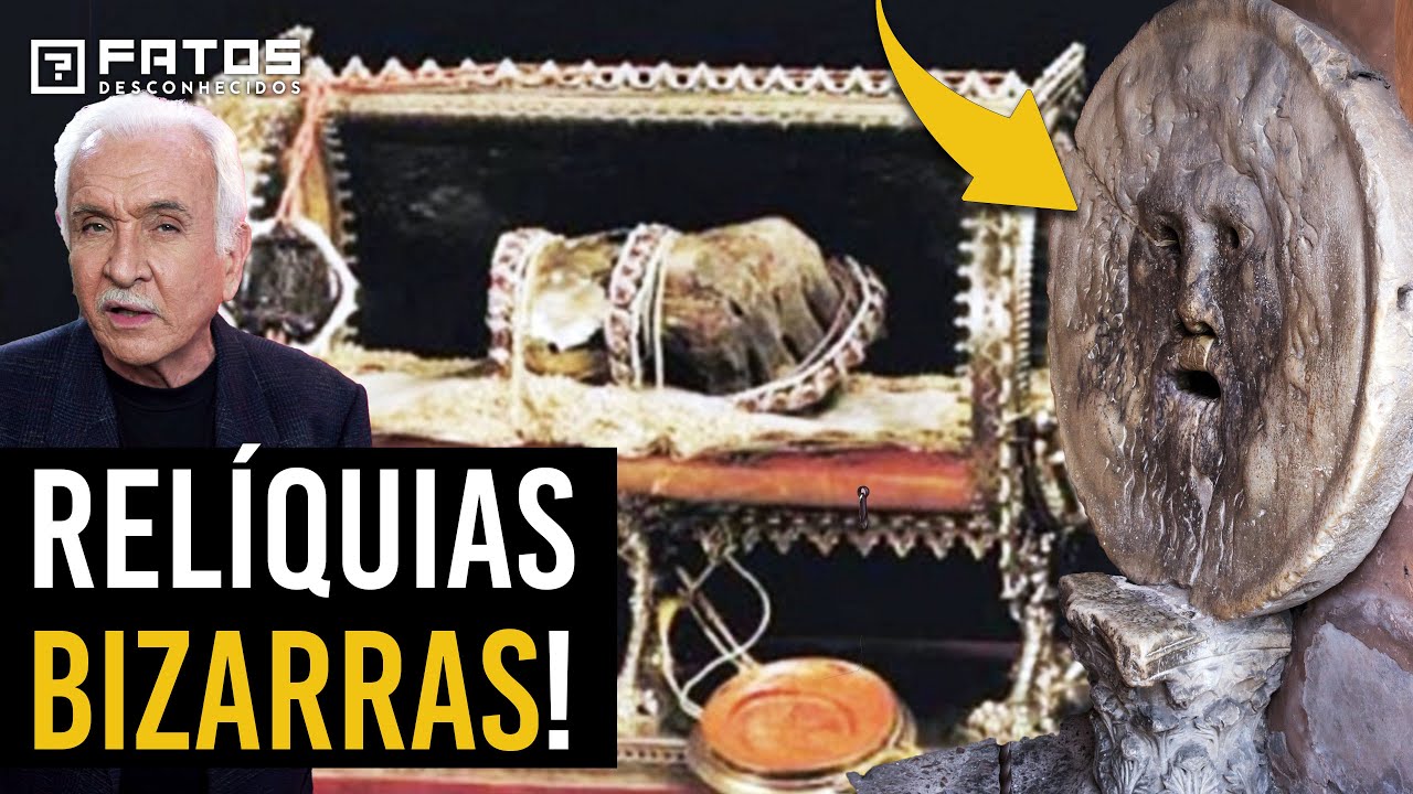 As RELÍQUIAS RELIGIOSAS mais BIZARRAS do mundo