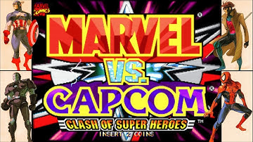 Marvel vs. Capcom - Arcade (Intro / Attract Mode)
