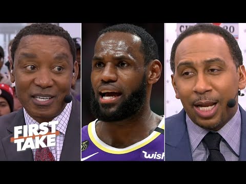 Are LeBron and Anthony Davis enough to get the Lakers to the NBA Finals? First Take debates