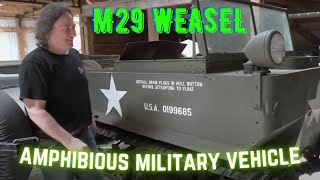 BARN FIND M29 Weasel Amphibious Military Vehicle - Stacey David's Shiftin' Gearz