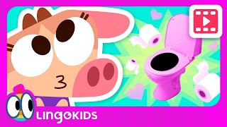 BABY BOT Knows how to USE THE TOILET 🚽 Potty Training | Lingokids | S1.E7