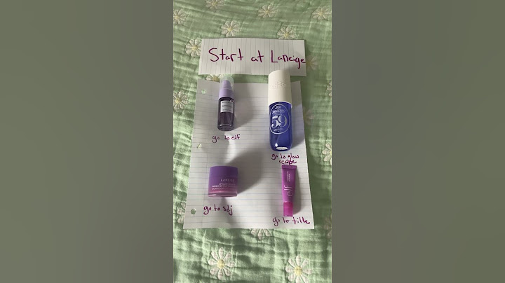 go to comments!! #trend #preppy #skincare #purple #viral #cute