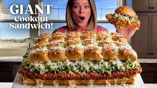 Giant Chicken Sandwich Recipe ✨ Best Crispy Chicken Caesar Sliders