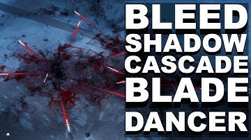 Bleed Shadow Cascade Blade Dancer | Hardcore and Mops The Floor | Last Epoch Builds | Rogue Guide