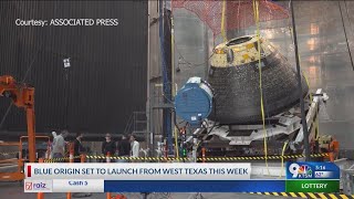 Blue Origin set to launch to simulate moon's gravity.