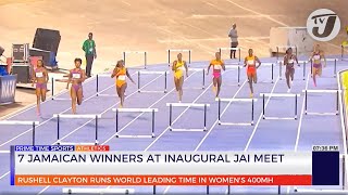 7 Jamaican Winners at Inaugural JAI Meet