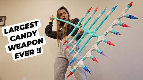 MOST GIGANTIC PUSH POP WEAPON EVER MADE IN THE WOR...