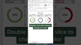 Create Progress Chart  | Advance Excel Formula | MyExcelGeeks