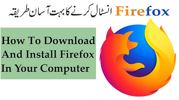 How to download and install Mozilla Firefox in Windows 10, 8/8.1 & 7 - Free & Easy Browser