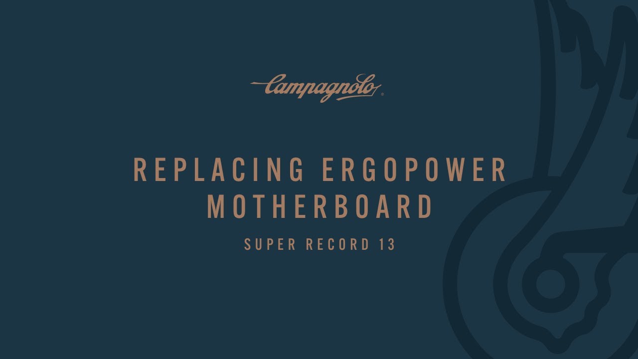 Remplacement de la carte mère de l'Ergopower Super Record 13