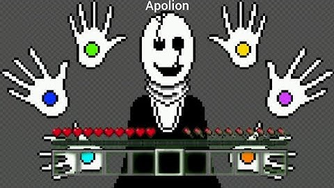 Minecraft Gaster the best morph/costume with ability command block (map download)