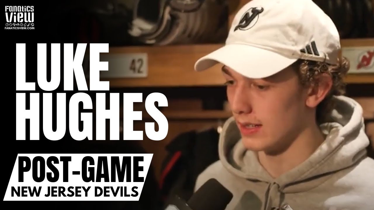 Luke Hughes Flashes in NHL Playoff Debut - Maize n Brew