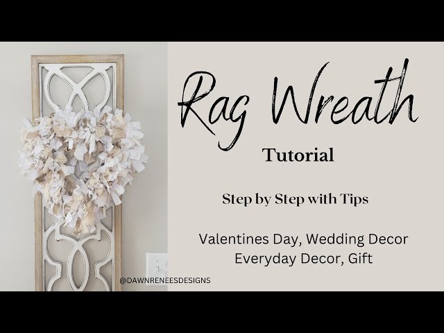 Rag Heart Wreath - Simple Simon and Company