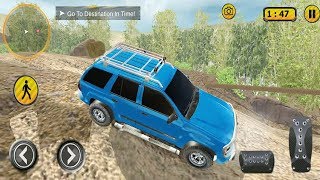 Offroad Jeep Driving Prado Car Stunt Game || Jeep Car 3D Racing Game || Racer Gameplay - Blue Jeep screenshot 5