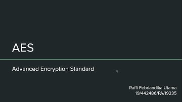 Cara Kerja AES