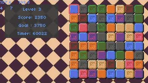 CS50g: Assignment 3 (Match-3) screencast