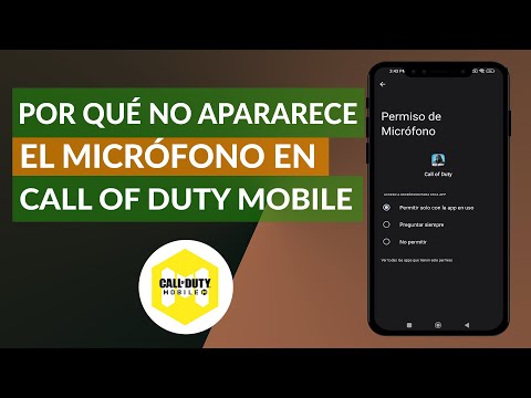 ¿Por qué no me aparece el micrófono en CALL OF DUTY Mobile? - Solución definitiva