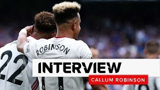 Callum Robinson | Chelsea v Sheffield United | Interview