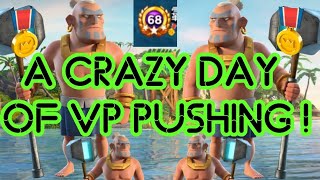 A Crazy Day of VP Pushing! - Boom Beach