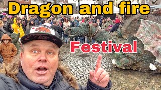Dragon and Fire festival in Geldern Germany 2023