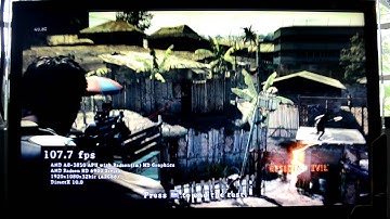 Resident Evil 5 Benchmark on HD 6970 & APU A8-3850