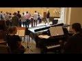 Pianist John Ahern pranks wedding rehearsal with Star Wars