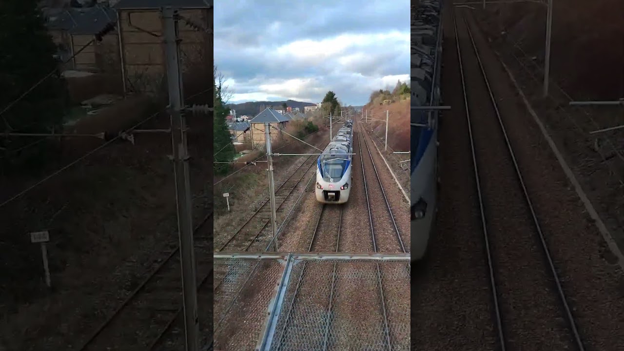 Spot Train entre Rouen Rive-Droite et Maromme 