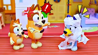BLUEY, Be careful! When Bluey Use too Much Toilet Paper! | Fun Kids' Story