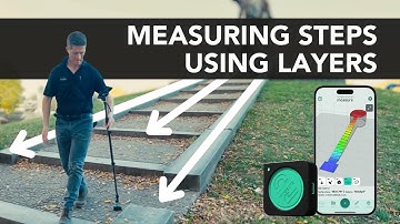 How To Measure Sloped Steps Using Layers Feature