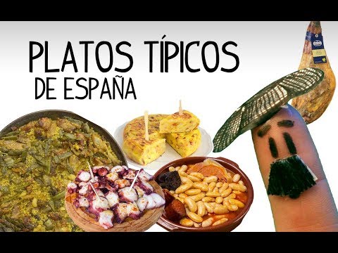 Platos típicos de España, gastronomia española - Aprender español