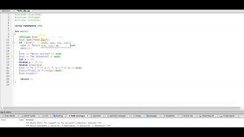 CC111-N OBJECT ORIENTED PROGRAMMING USING C++ C++ Writing into a txt File:Kadi Sarva Vishwavidyalaya