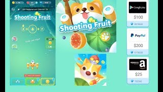 Shooting Fruit Best Rewards  بايبال وجوجل بلاي شرح تطبيق 🎁💎 screenshot 2