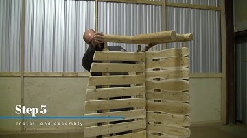 Lakeland Mills, Inc. CF75 Porch Swing Assembly Video