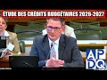 💥 Crédits régionaux : le ministre CAQ acculé !