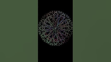 【turtle】フラクタルツリー #python #turtle #プログラミング