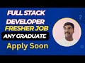 Latest Full Stack Developer Job Role 2023 | Angular fresher job | @byluckysir